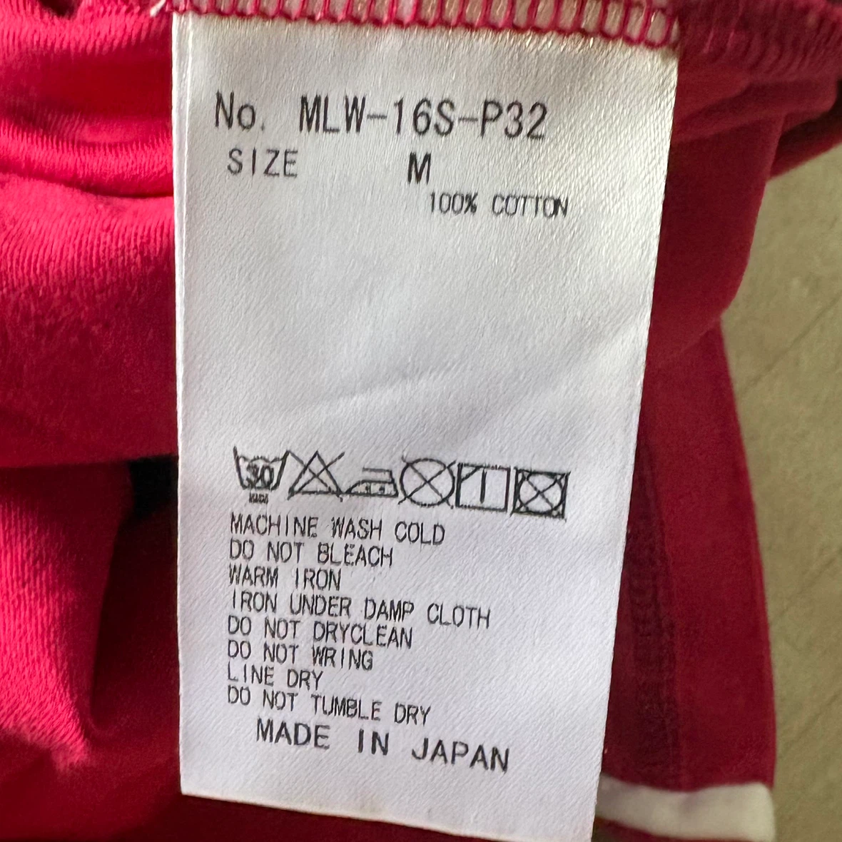 マークアンドロナ ゴルフポロシャツ M ピンクの写真6枚目