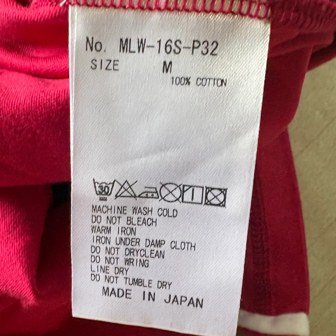 マークアンドロナ ゴルフポロシャツ M ピンクの写真6枚目