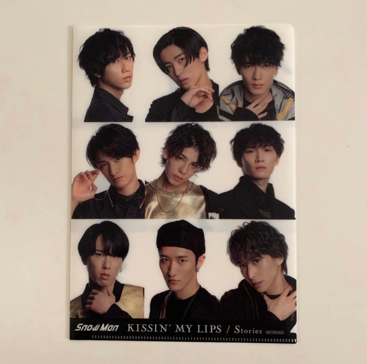 SnowMan KISSIN' MY LIPS/Stories CDの写真9枚目