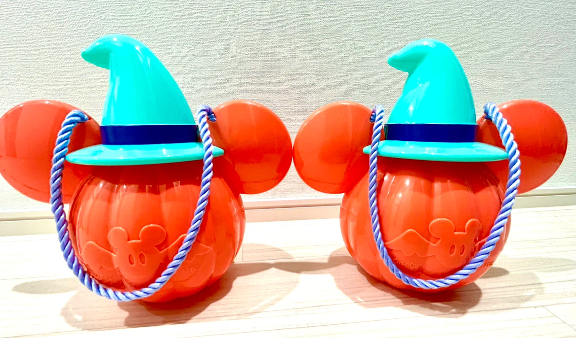 カルディ ハロウィン ミッキー パンプキン ビッグポット 2個セット ディズニー　定価3000円相当の写真3枚目