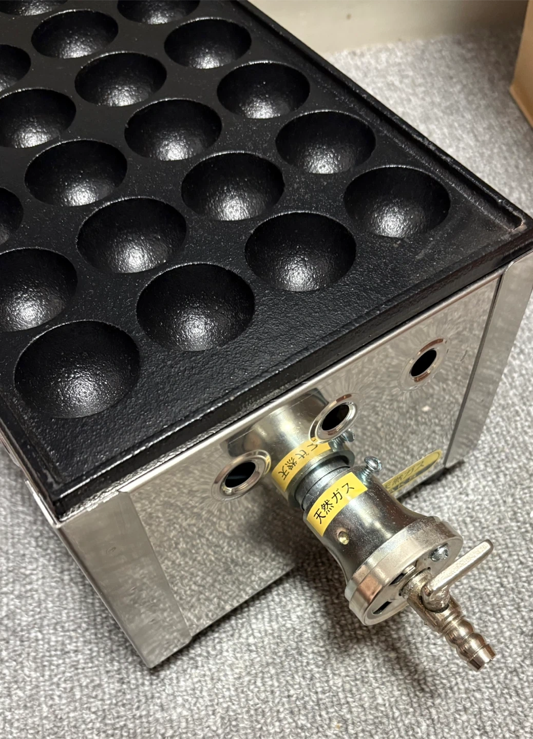 業務用 たこ焼き器 28穴 天然ガス