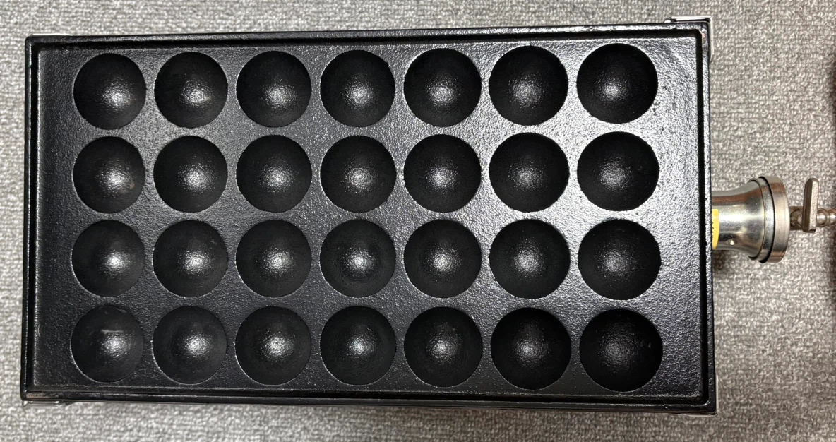 業務用 たこ焼き器 28穴 天然ガスの写真2枚目