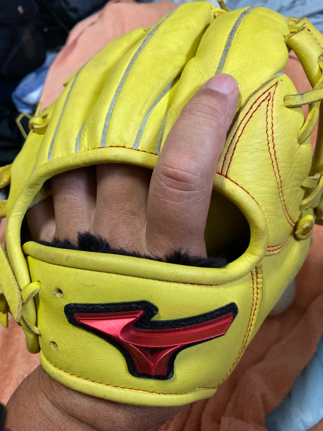 ミズノ ウィルドライブ 軟式内野手グローブの写真5枚目