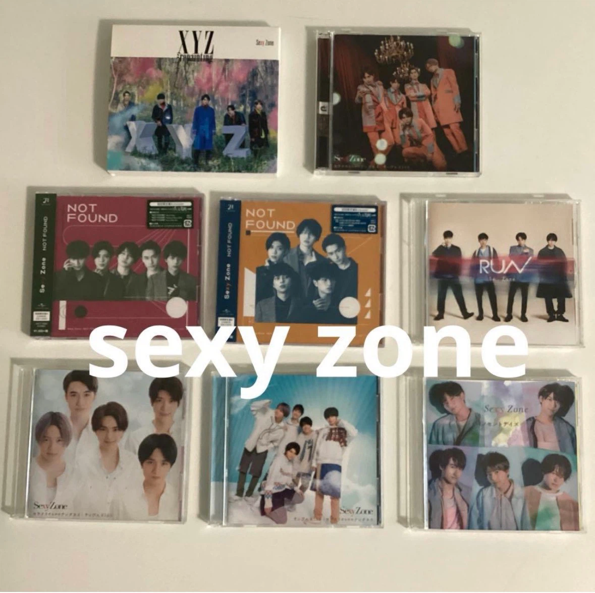 SexyZoneのCD &DVD ８枚セット　timelesz まとめ売り