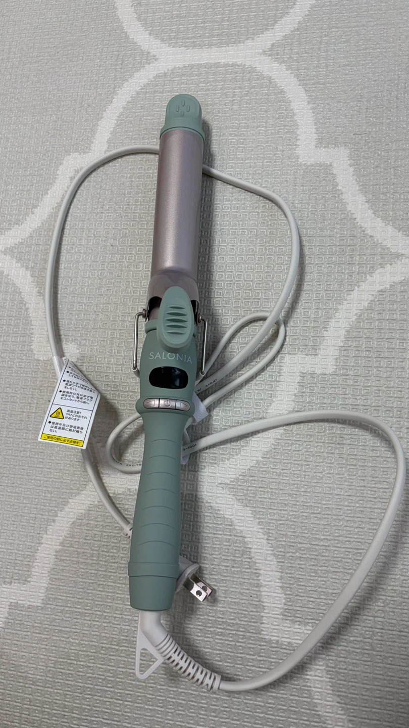 サロニア カールヘアアイロン 32mm SAL25124MG