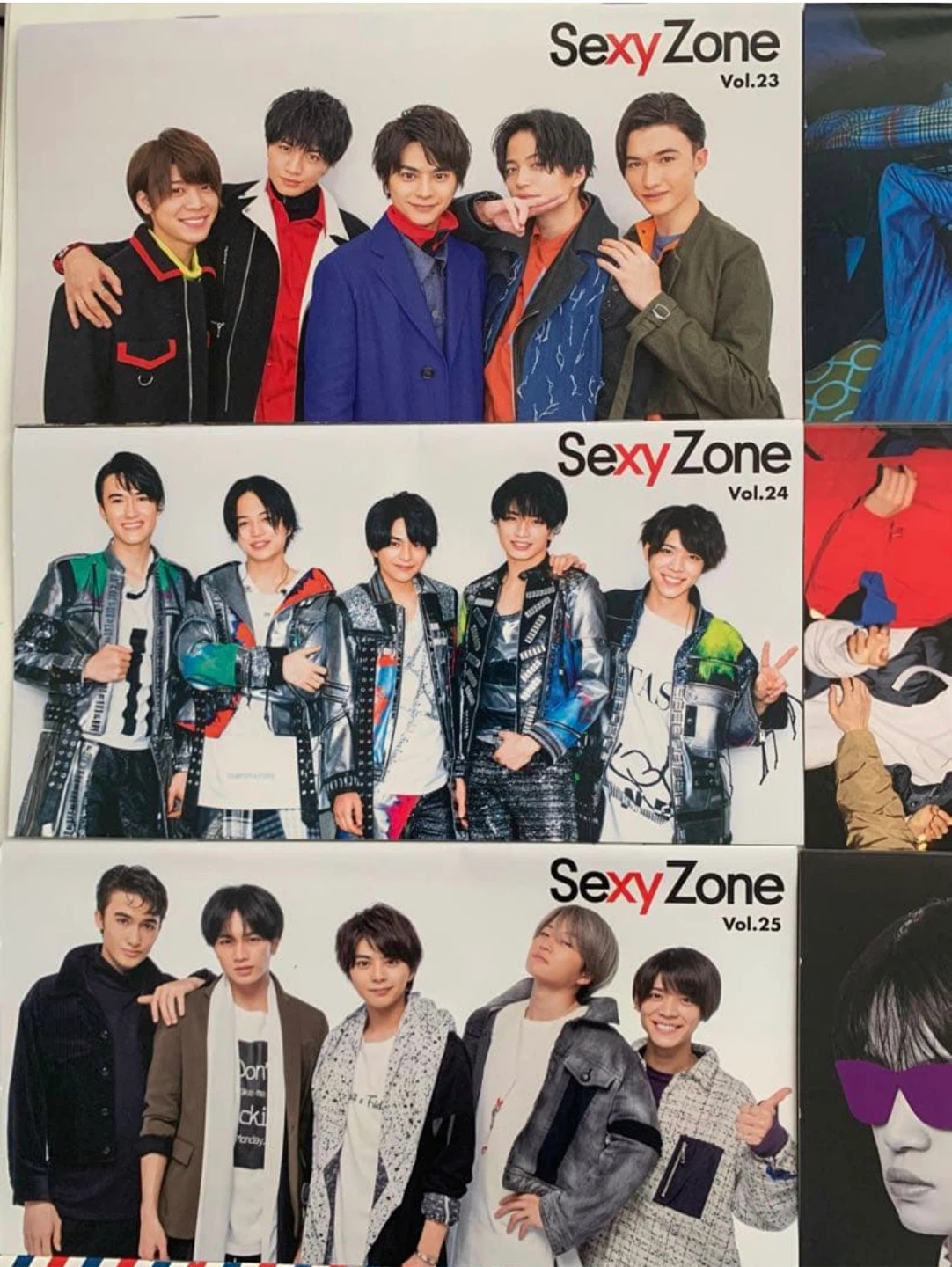 SEXY ZONEファンクラブ会報NO.23〜40 timeleszの写真2枚目