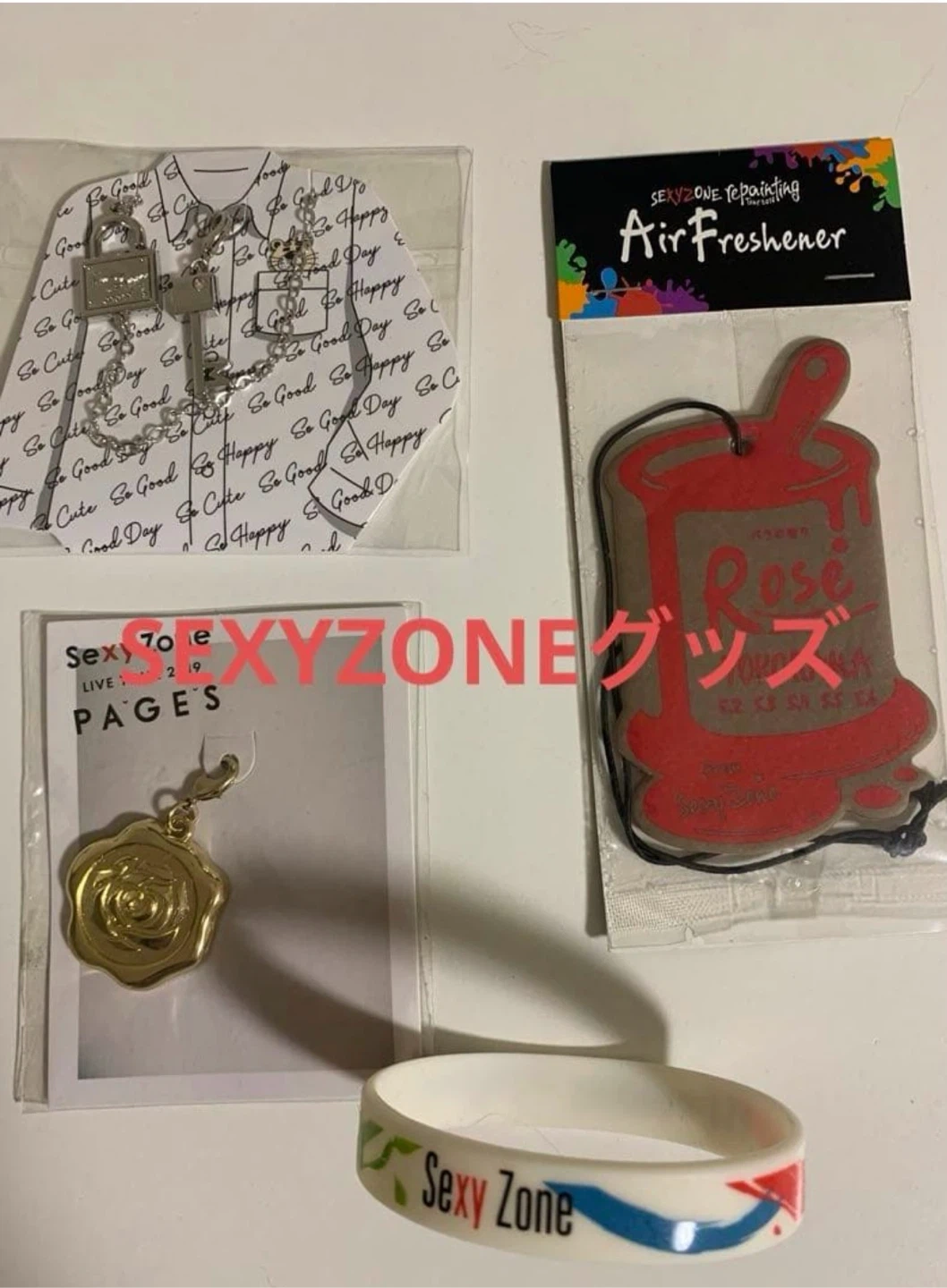SEXY ZONE ライブ限定グッズなど timelesz