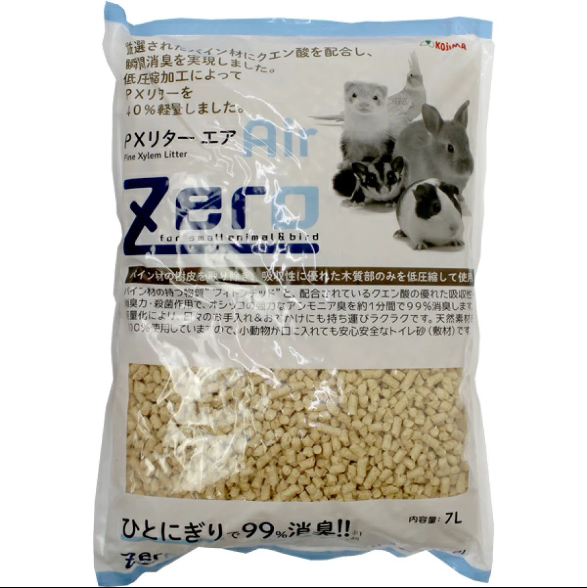 PXリター エア 7L 小動物用トイレ砂　1袋