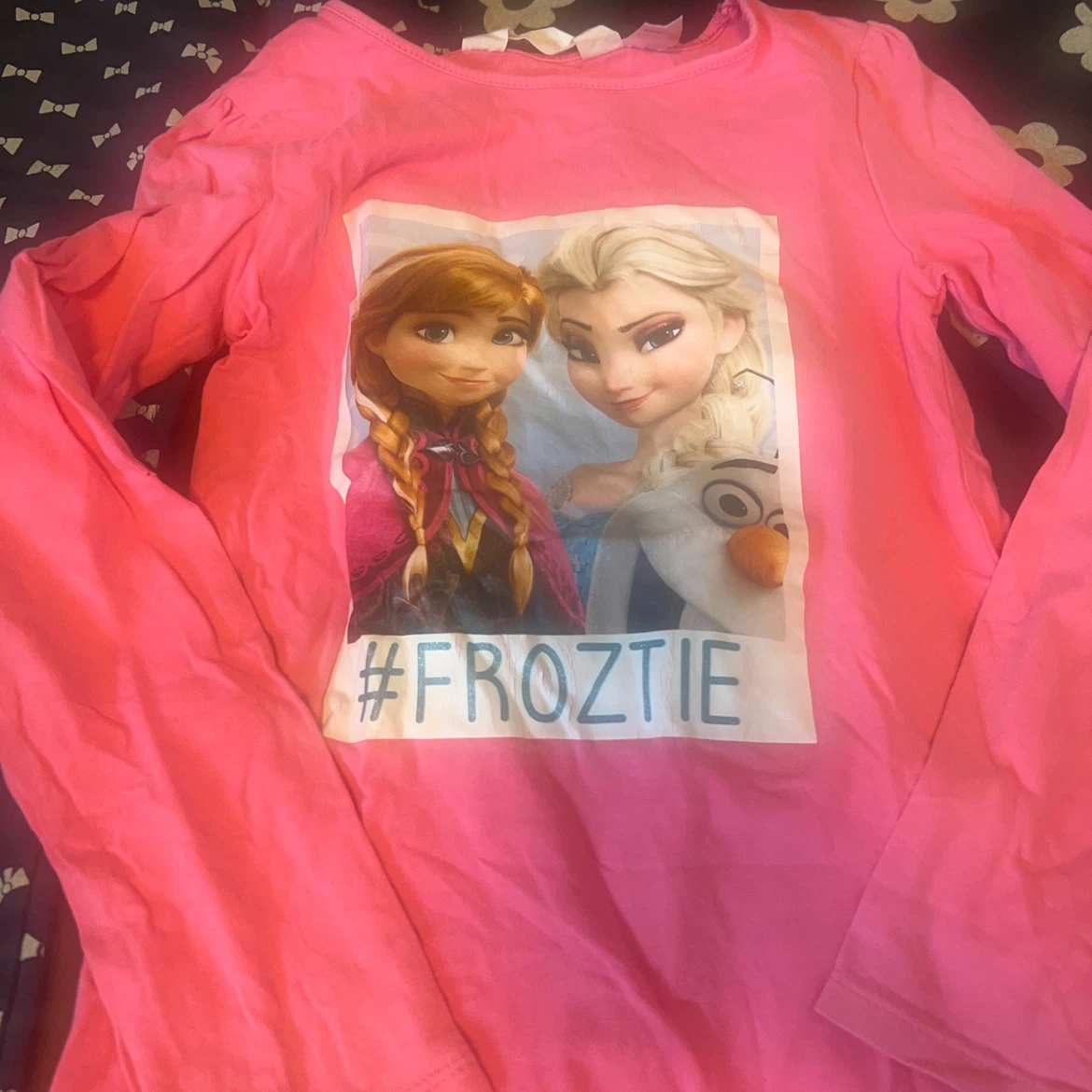 H&M アナと雪の女王 長袖Tシャツ・レギンスセットの写真4枚目