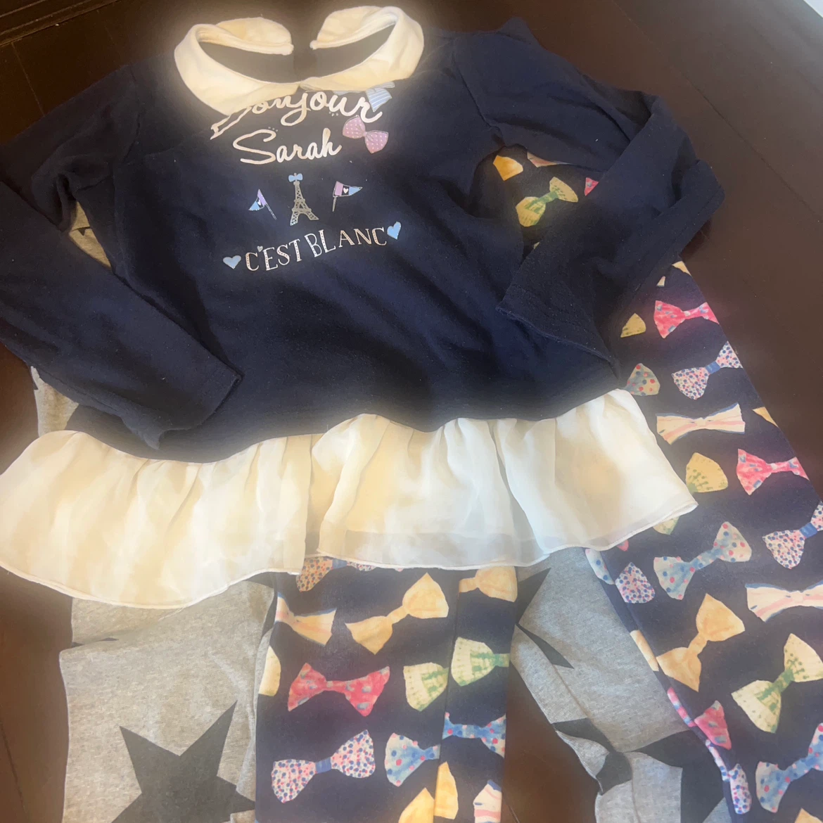 女の子 トップス＆レギンスセット