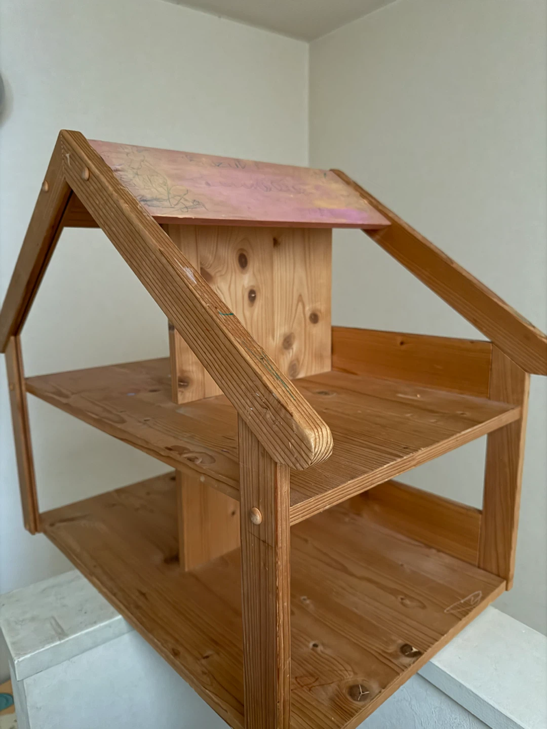 木製ドールハウス 2階建て　ボーネルンド　銀座松坂屋