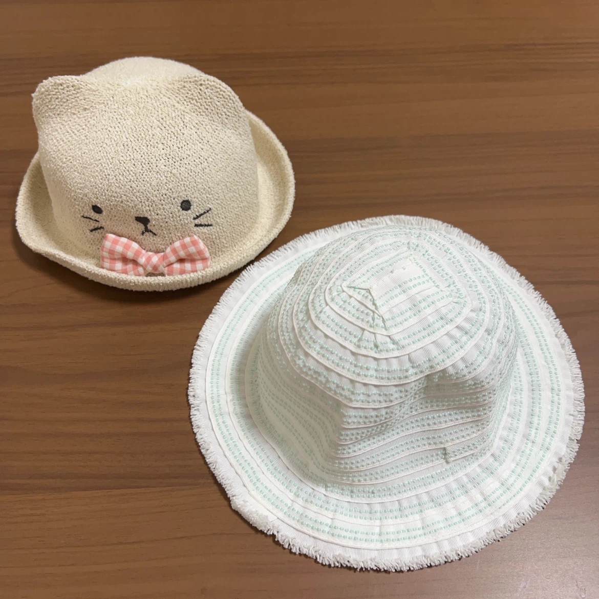 アウレリア神戸 キッズ帽子 2点セット