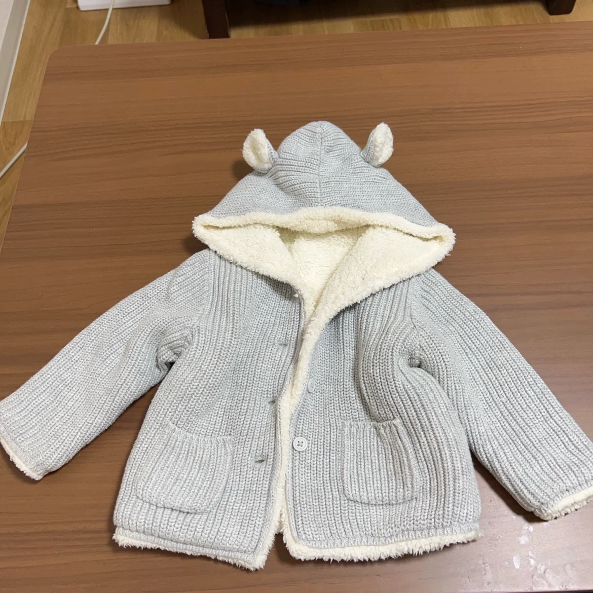 ギャップ ベビー ニットパーカー 90cm