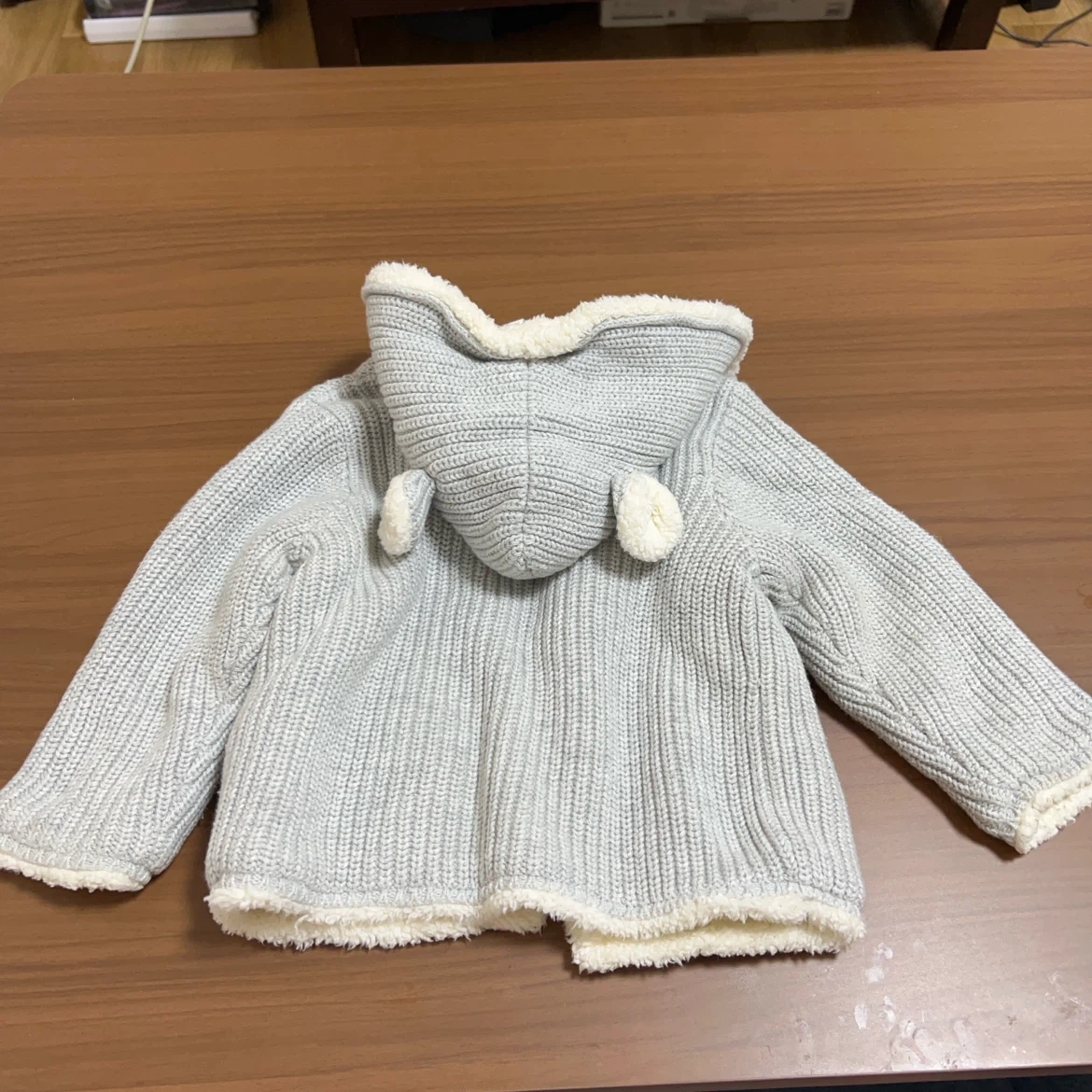 ギャップ ベビー ニットパーカー 90cmの写真4枚目