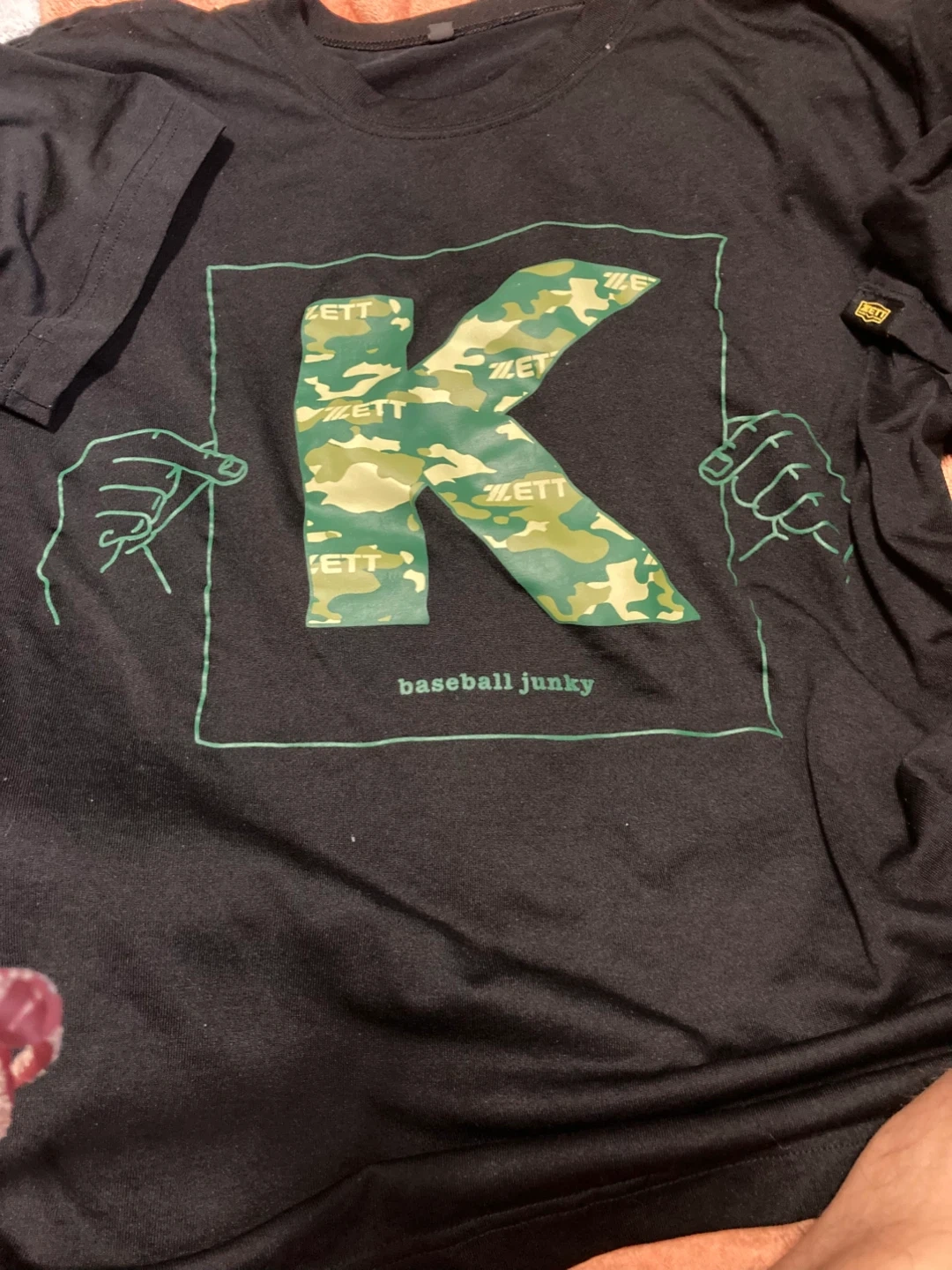 ゼット ベースボールジャンキー Tシャツ Oサイズ