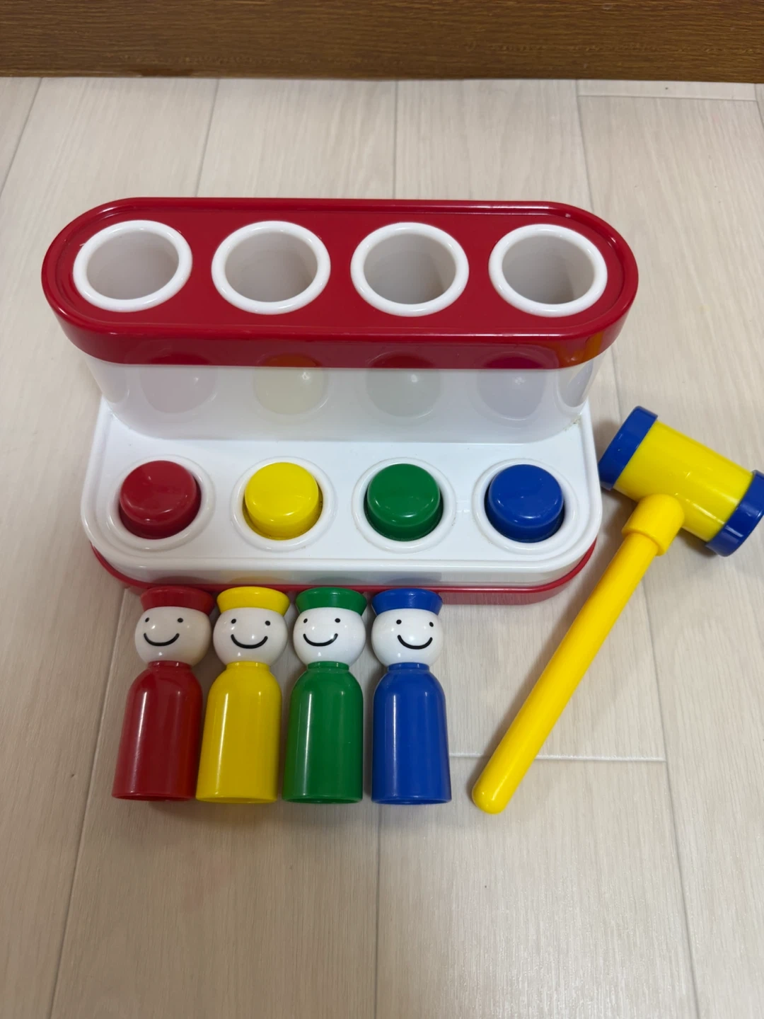 美品☆ボーネルンド アンビトーイ ピョコピョコハンマートイ