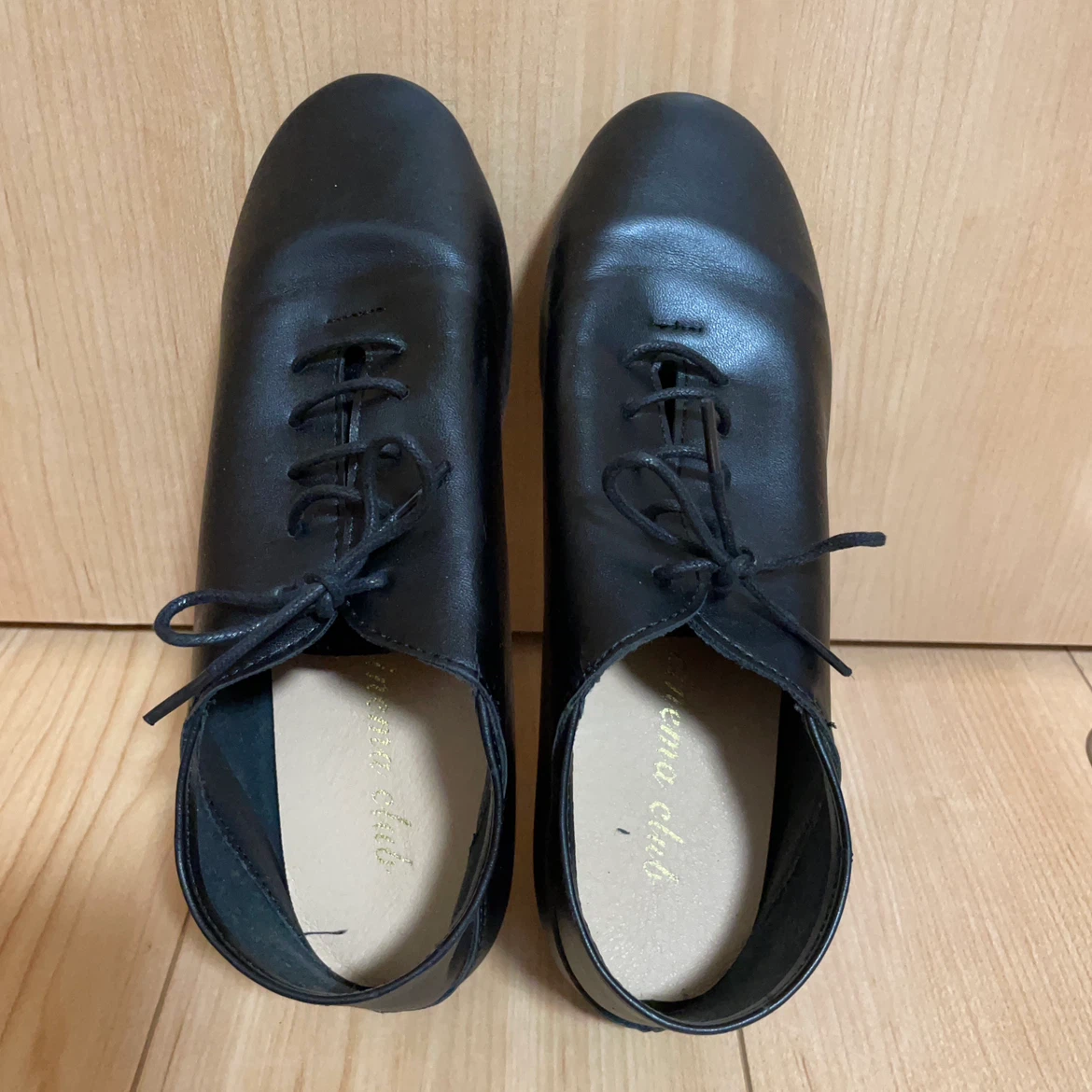 シネマクラブ レースアップシューズ 黒 M