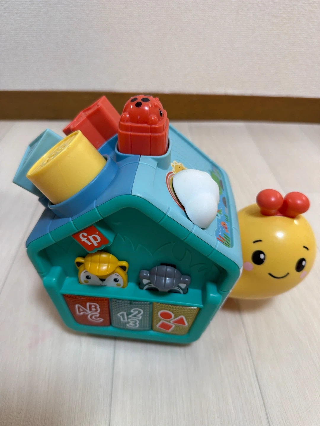 美品☆フィッシャープライス バイリンガルでんでんむしの写真2枚目