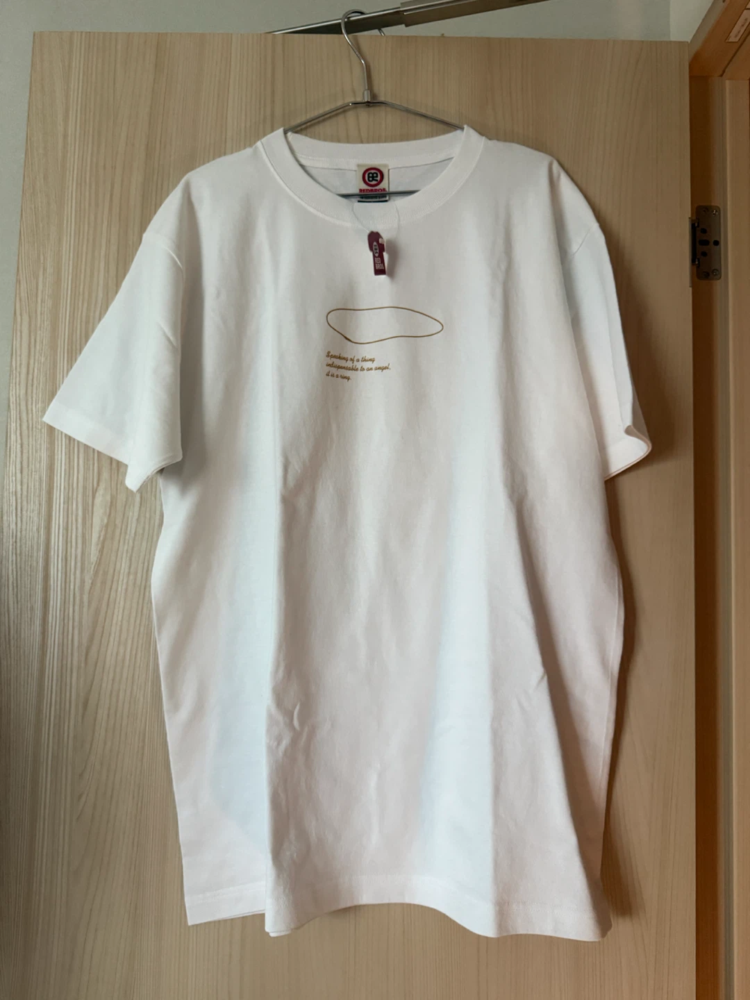 BEDBROS エンジェルプリントTシャツ ホワイトの写真2枚目