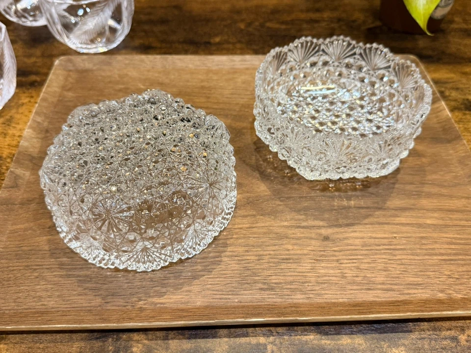Hoya クリスタルガラス 小鉢 2個セットの写真7枚目