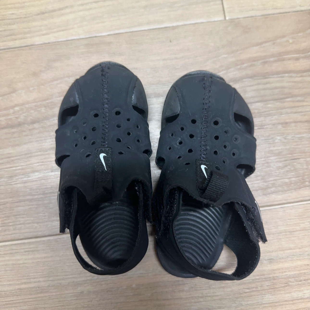 ナイキ キッズサンダル ブラック