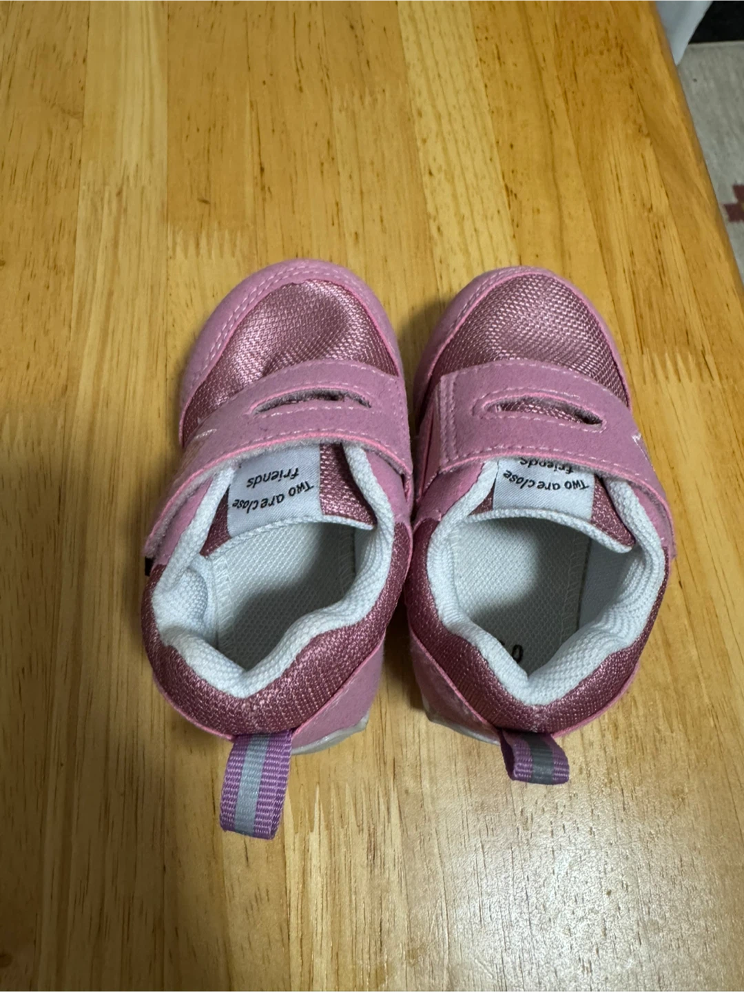 ベビーシューズ ピンク 12.0cmの写真2枚目