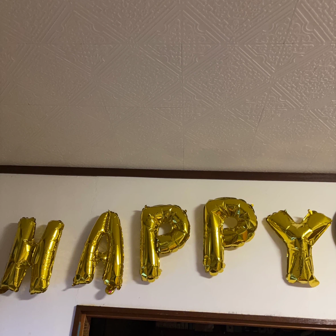 HAPPY BIRTHDAY バルーンセット ゴールド