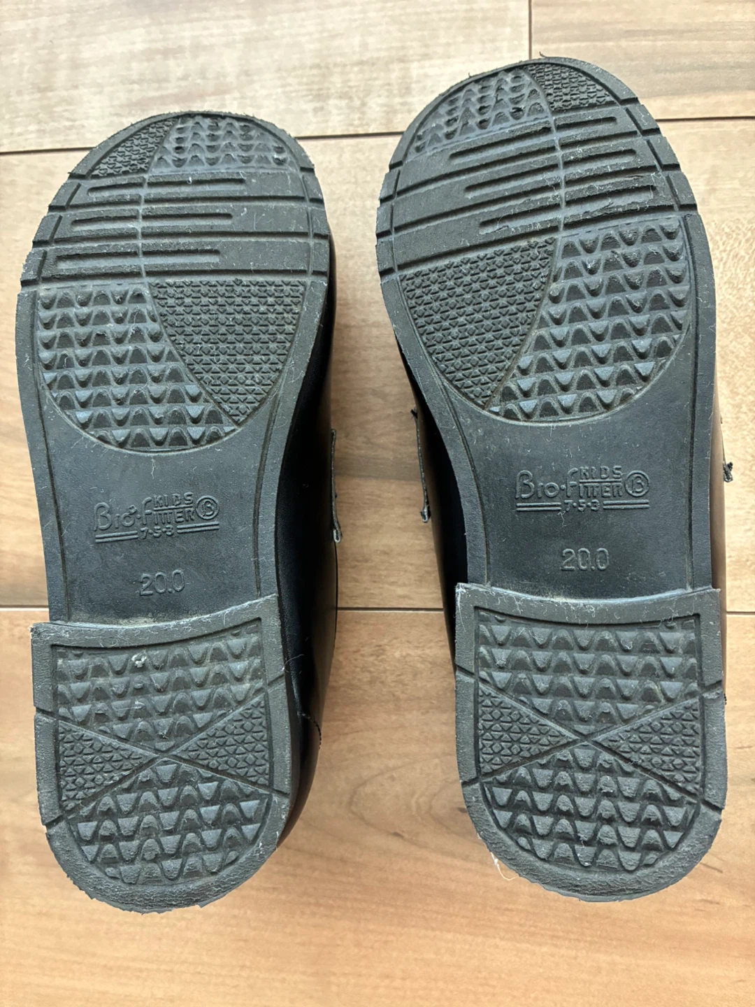 バイオフィッター キッズ ローファー 黒 19.5cmの写真4枚目