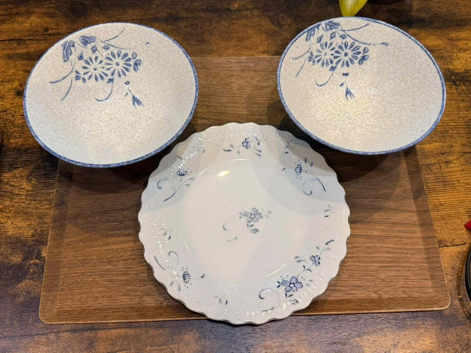B&B 食器セット 碗2点 皿1点の写真2枚目