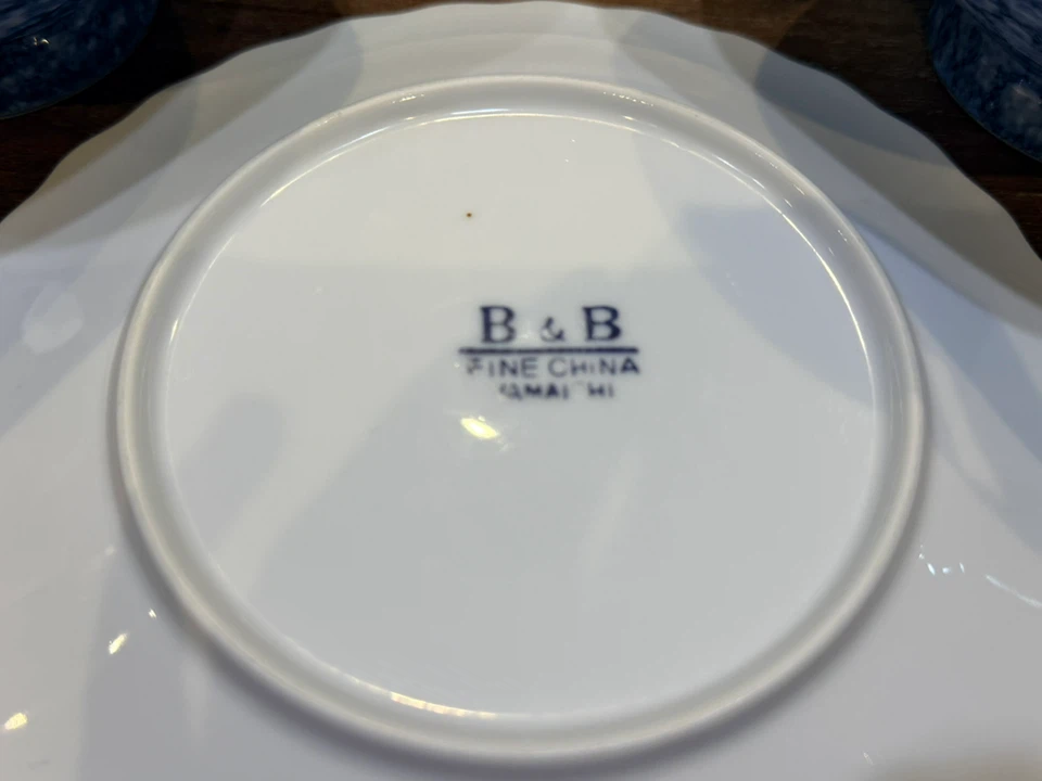 B&B 食器セット 碗2点 皿1点の写真5枚目