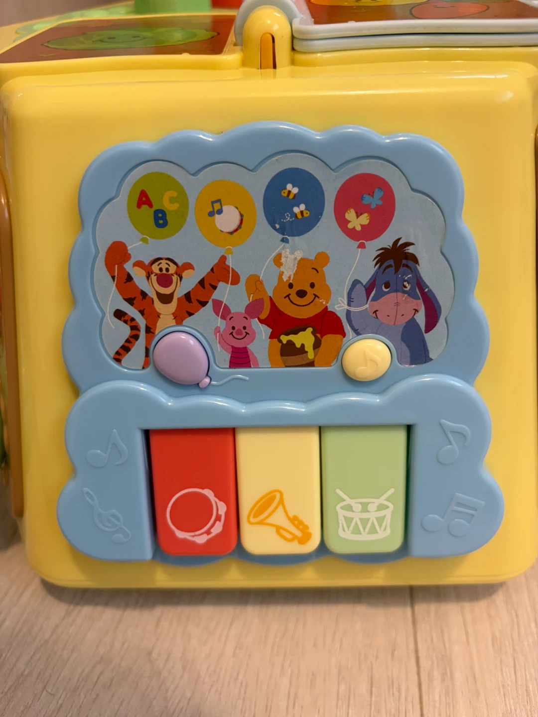 くまのプーさん アクティビティボックス 知育玩具の写真3枚目