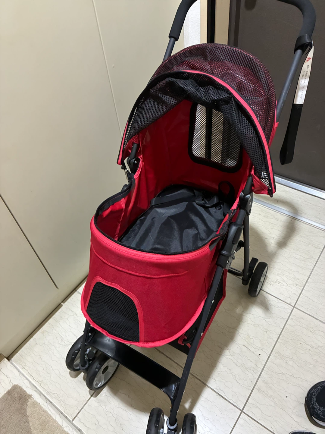 ペット用カート レッド　小型犬