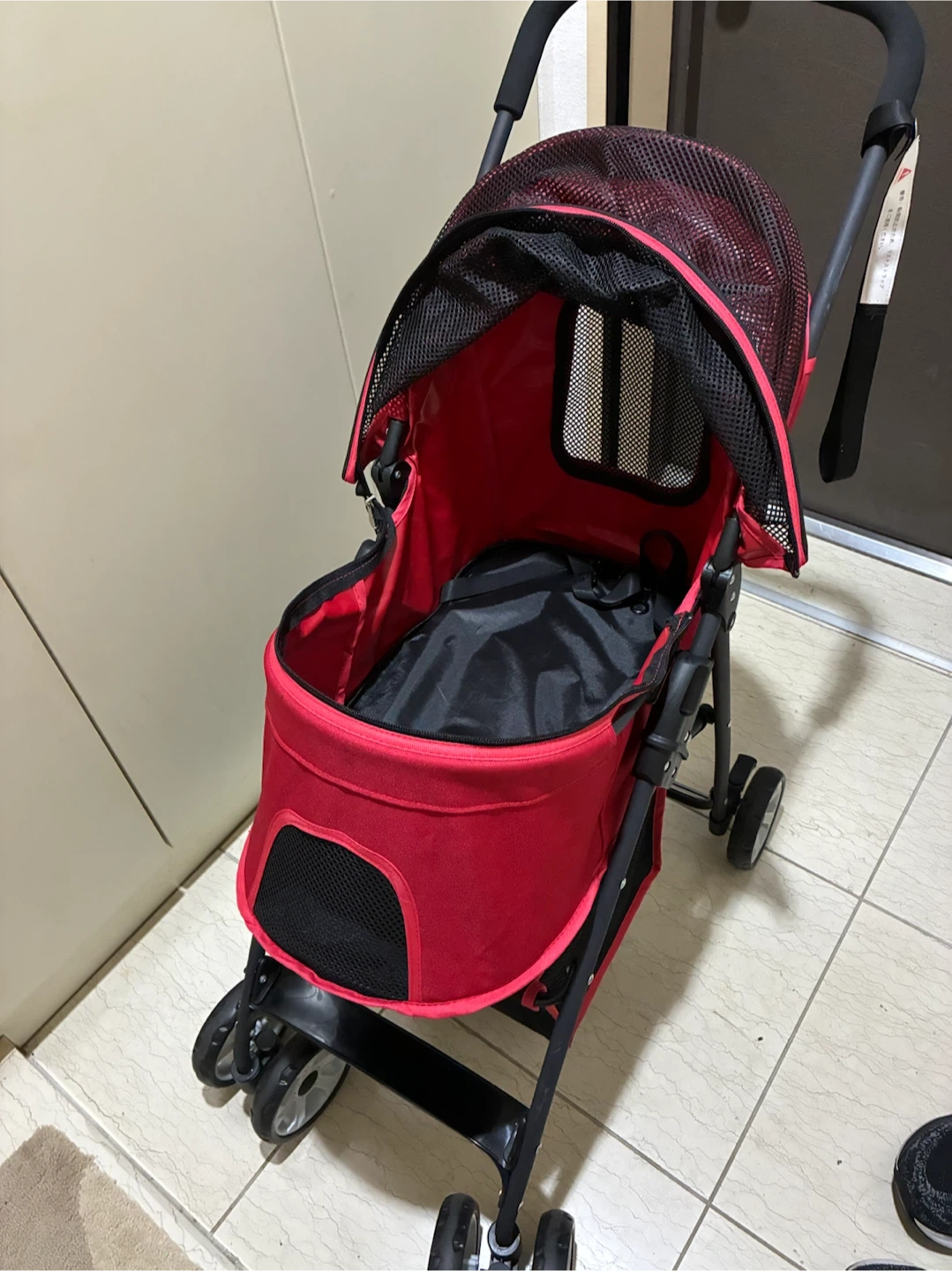 ペット用カート レッド 小型犬