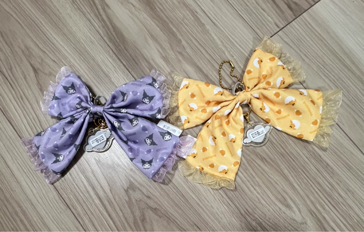 サンリオ リボンチャーム クロミ ぐでたまセットの写真2枚目