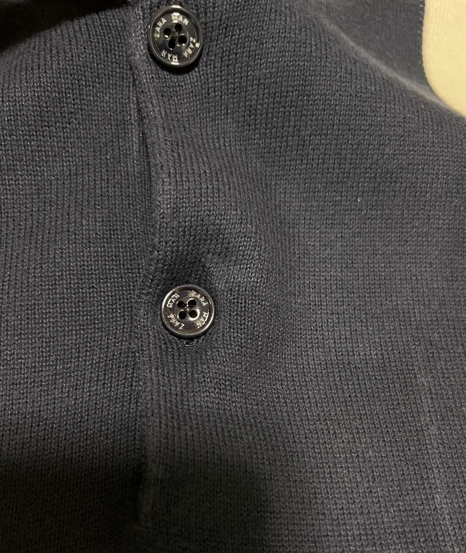 【美品】ZARA ザラ MAN ニッストライプの写真4枚目