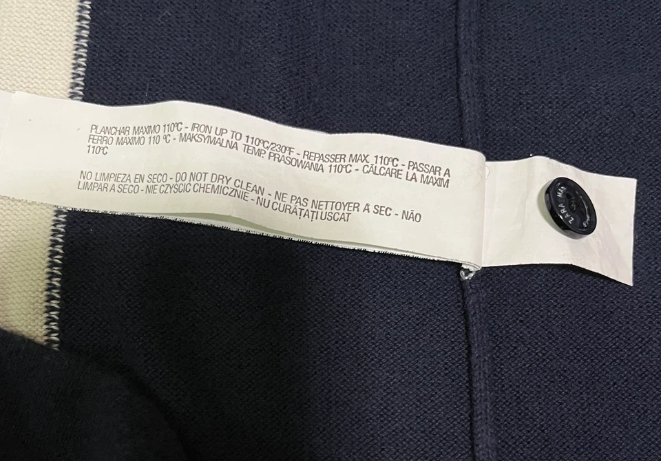 【美品】ZARA ザラ MAN ニッストライプの写真6枚目