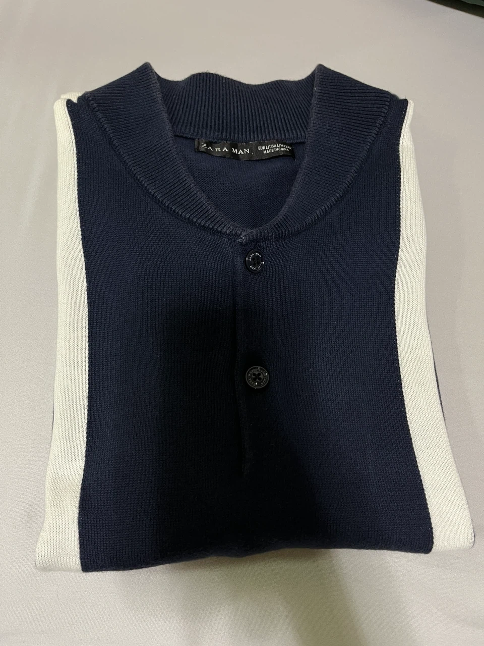 【美品】ZARA ザラ MAN ニッストライプの写真9枚目