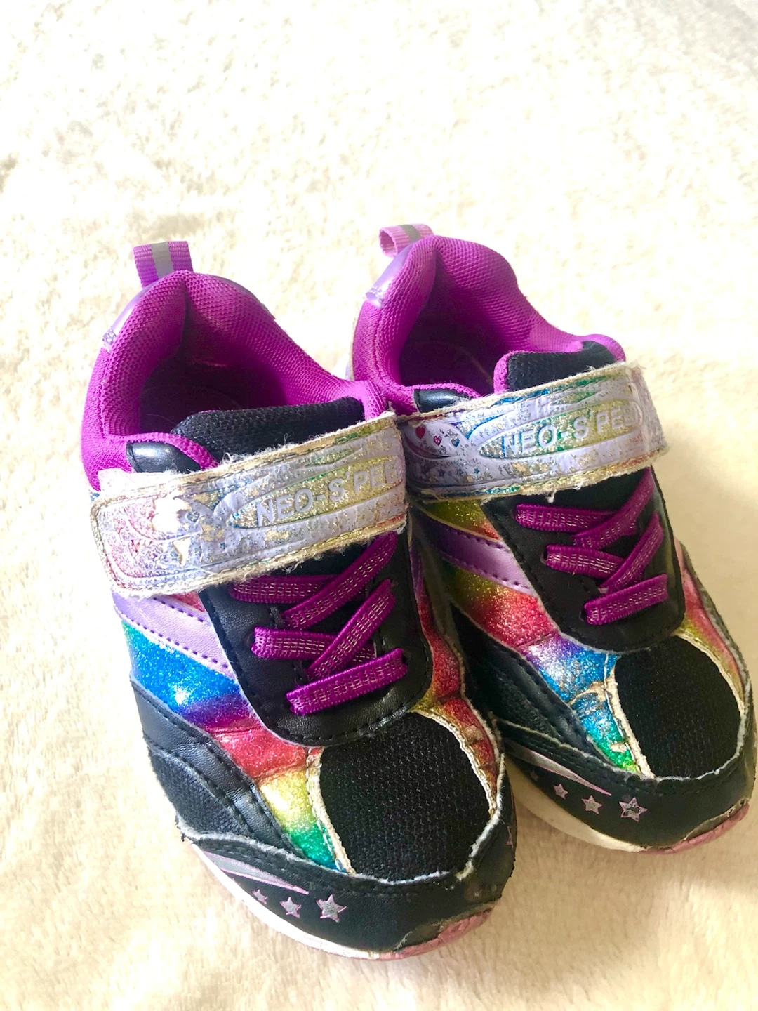 👧🌈ネオスピード キッズスニーカー サイズ 17🌟✨の写真6枚目