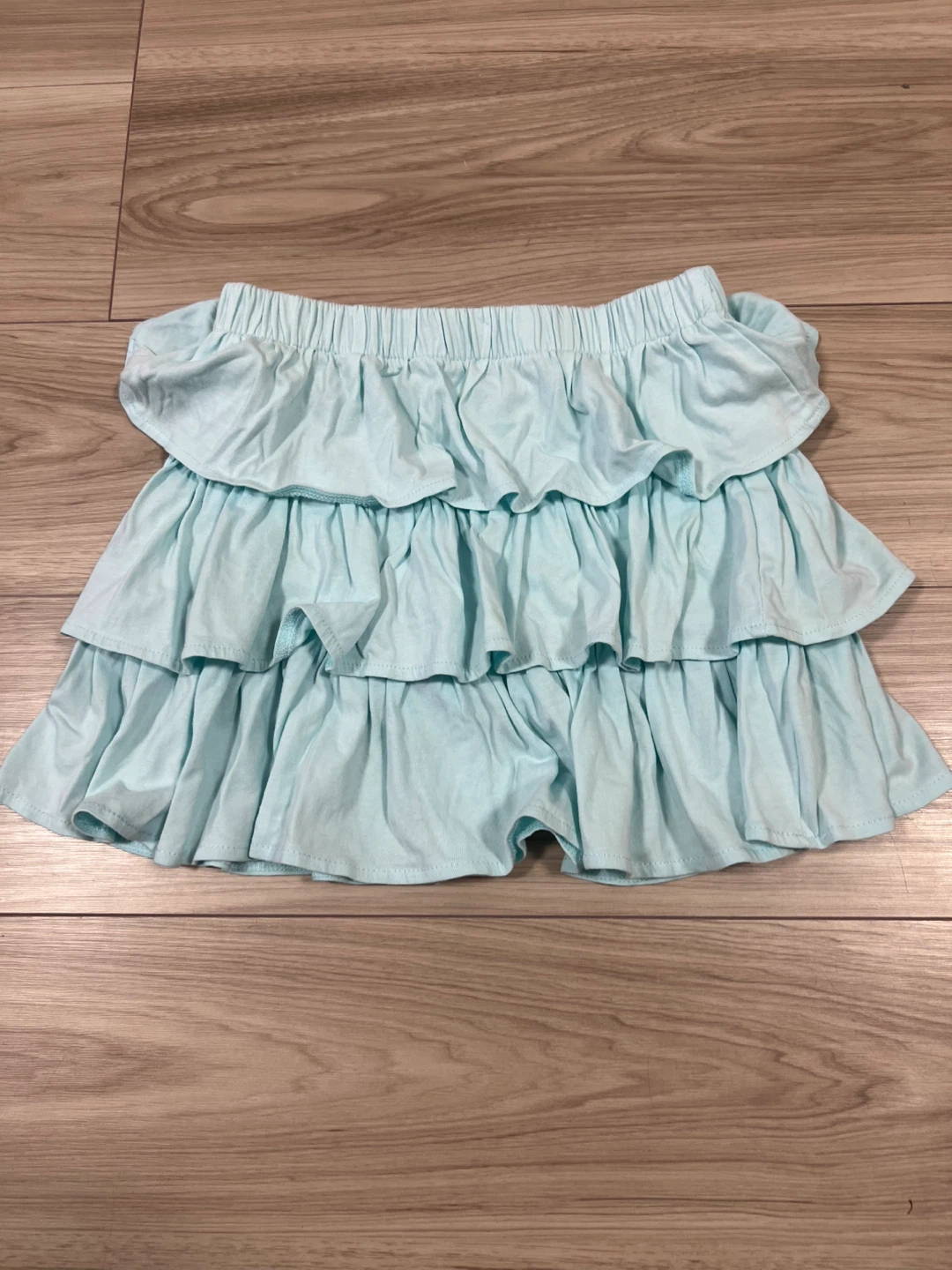 H&M フリルスカート ライトブルー 110cm