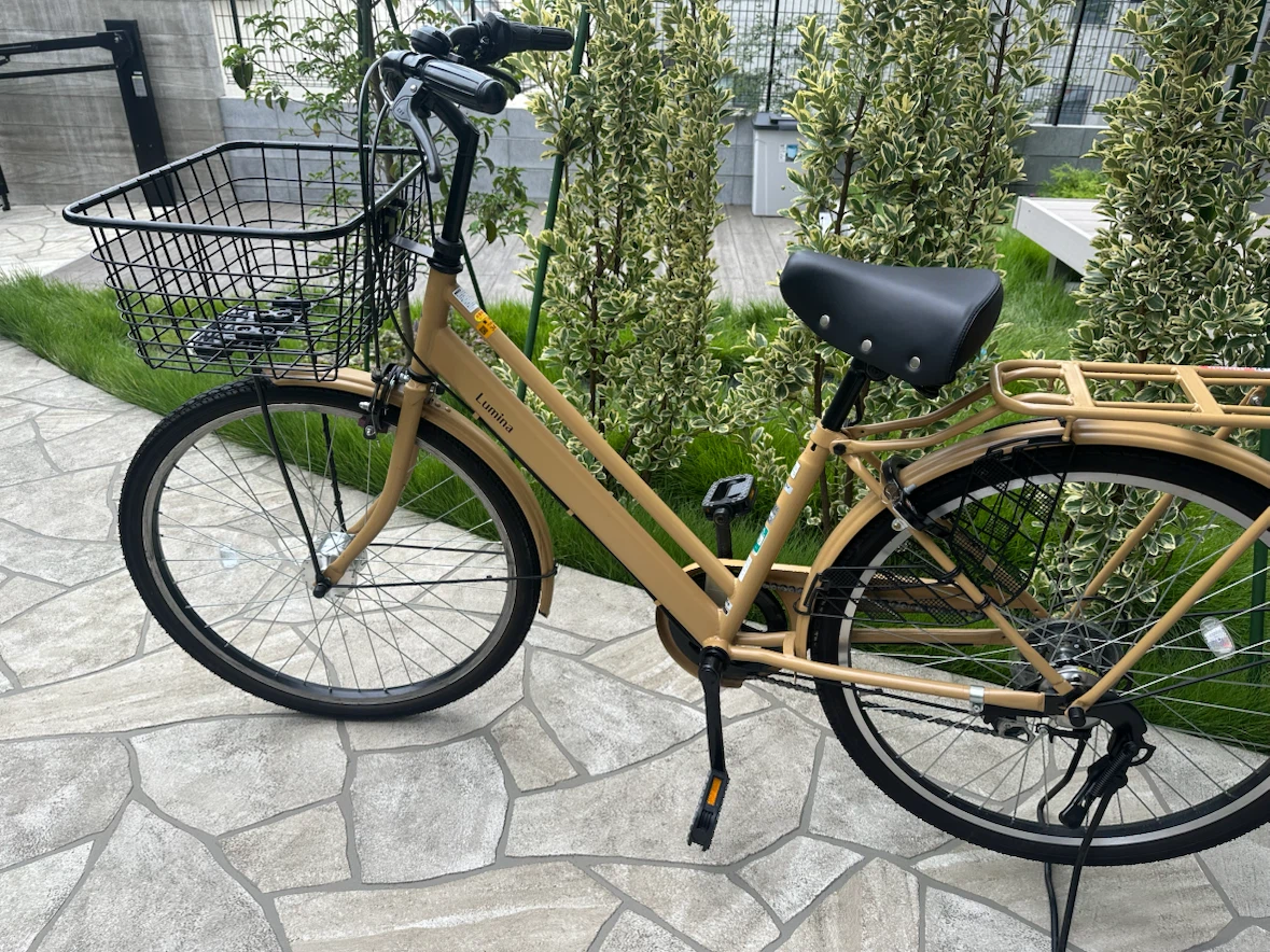 ルミナ シティサイクル ベージュ 26インチ