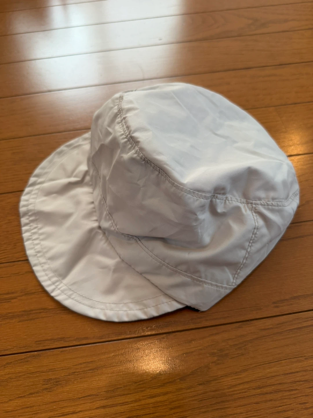 無印良品 撥水ハット ベージュ