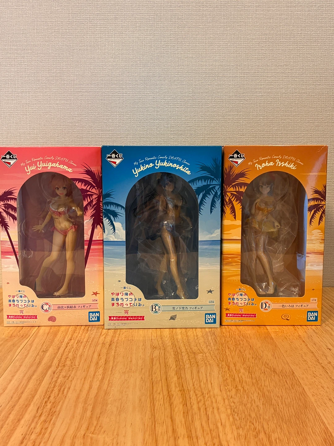 一番くじ 俺ガイル フィギュア 3点セット