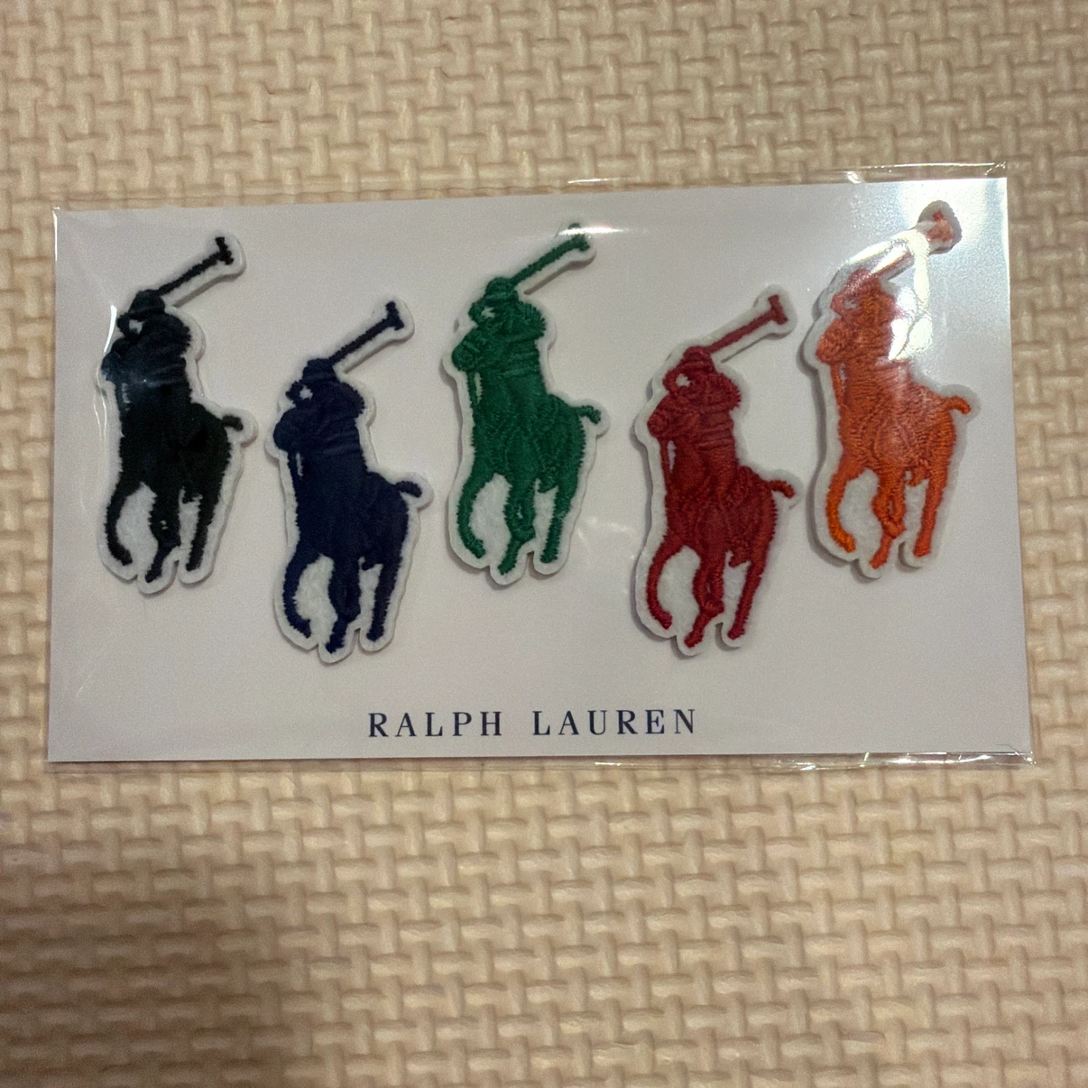 ラルフローレン　刺繍シール
