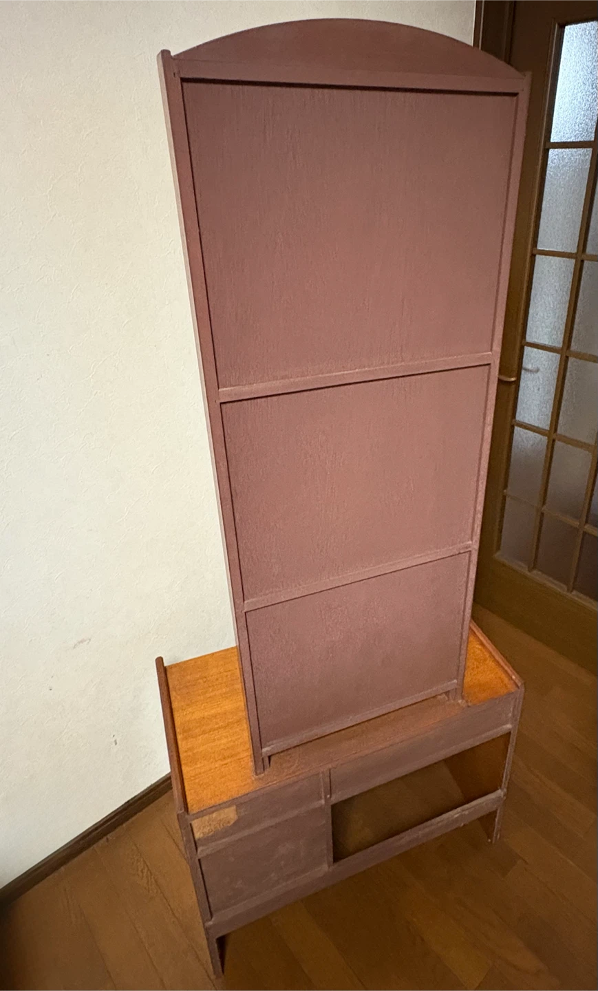 【無料／車あり】ヴィンテージ ドレッサー 椅子付き ハギワラインテリアの写真7枚目