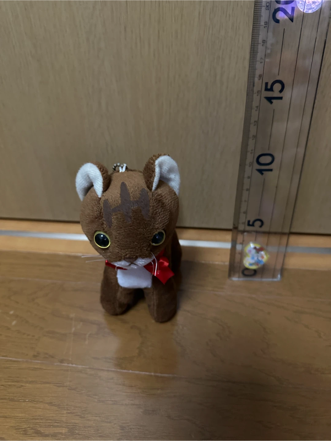 猫のぬいぐるみマスコット