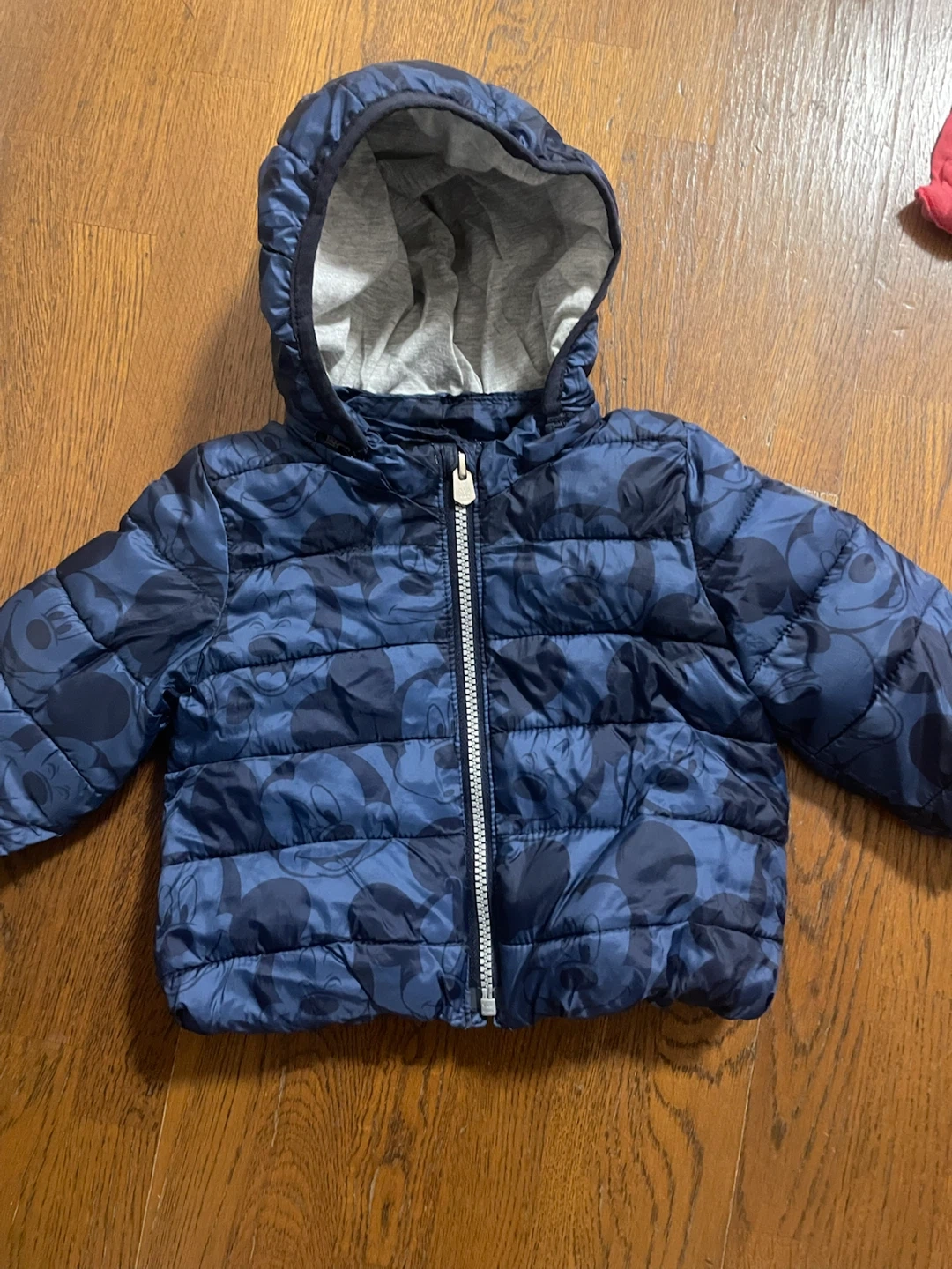 Cute Baby GAP × Disney padded/puffer jacket for babies.