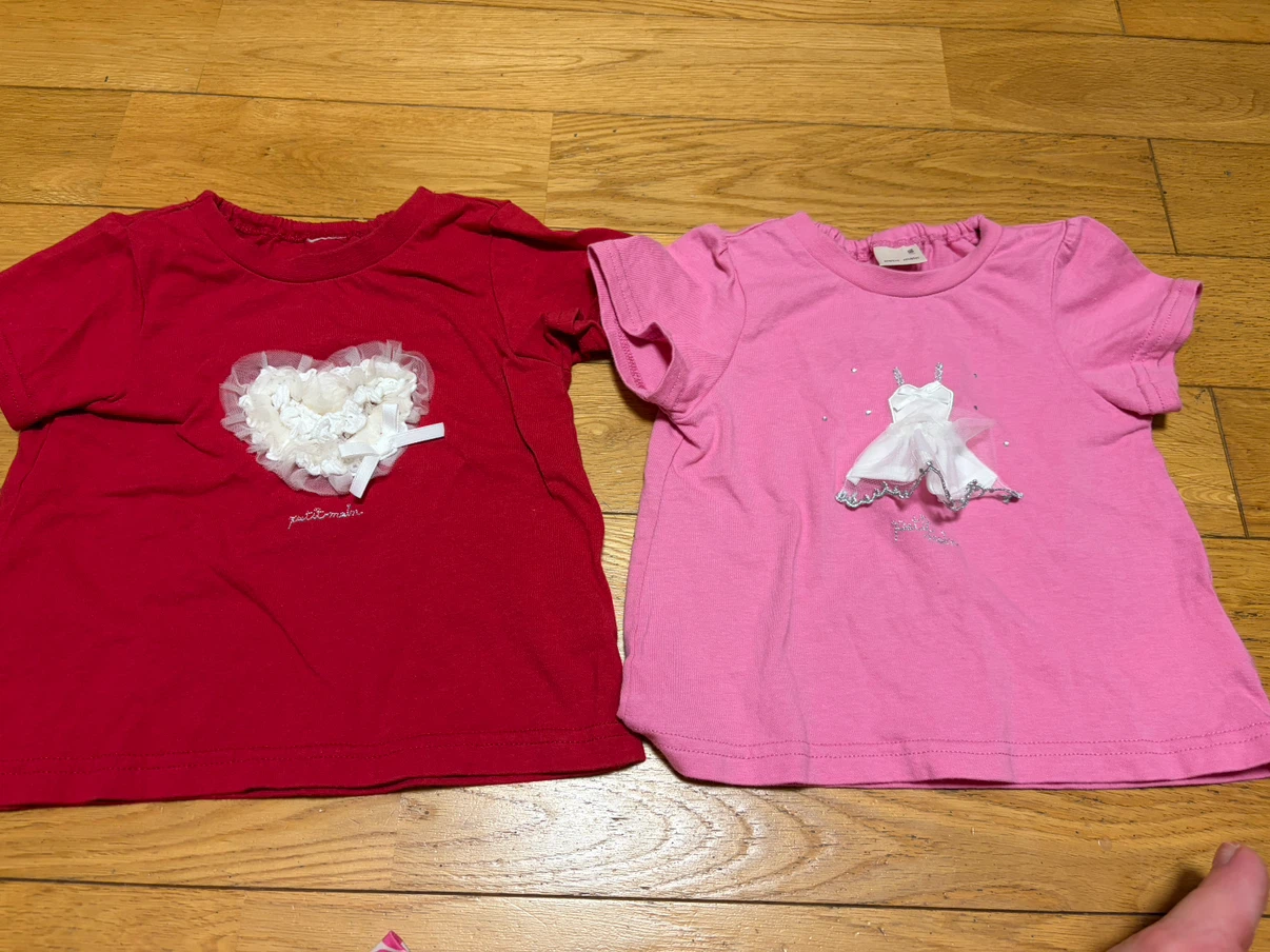 プティマイン 半袖Tシャツ 2枚セット