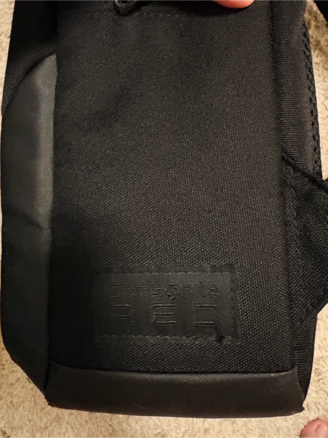 サムソナイト samsonite REDリュック 黒 ブラックの写真4枚目