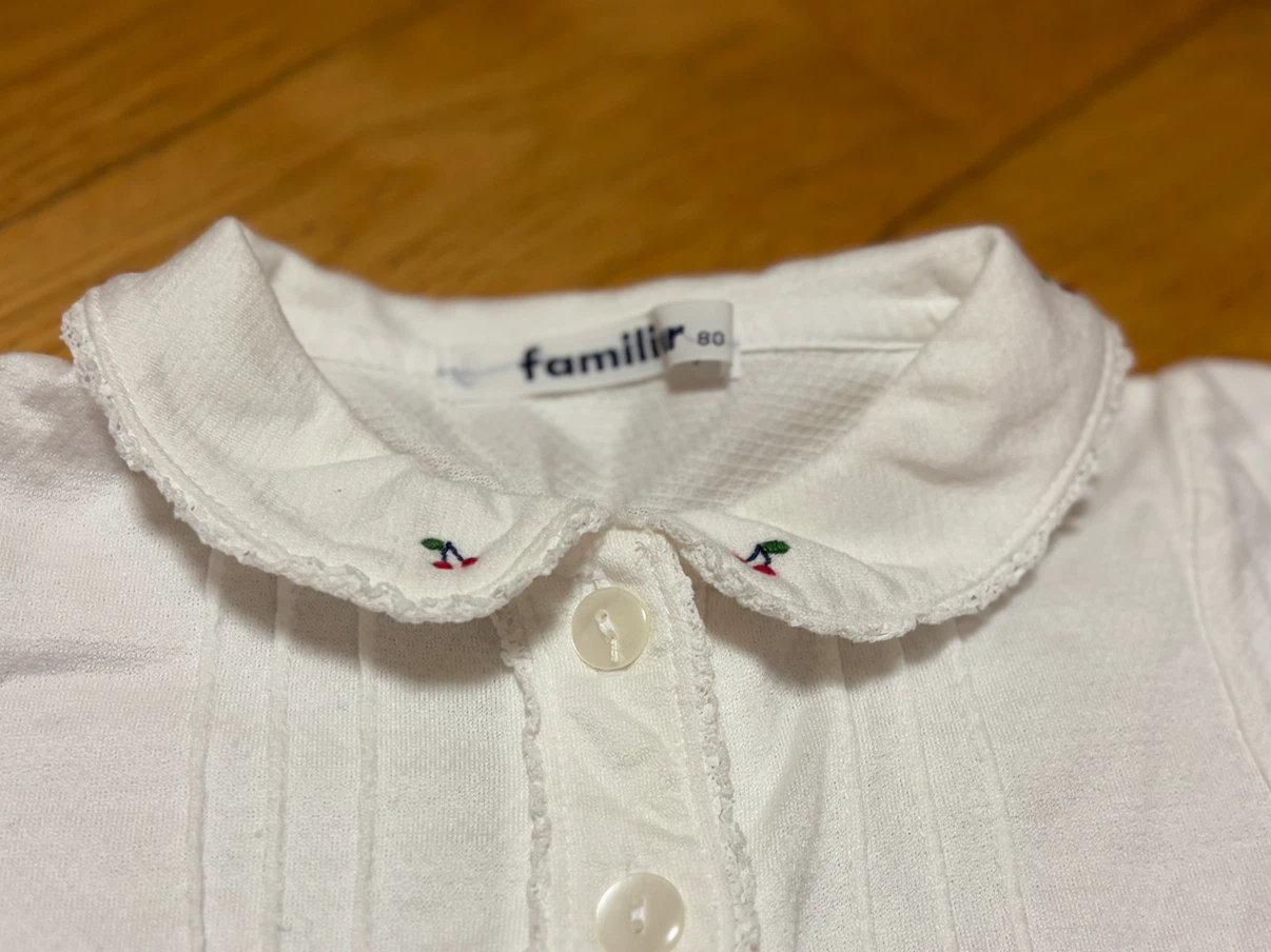 ファミリア 半袖ブラウス 80cmの写真2枚目