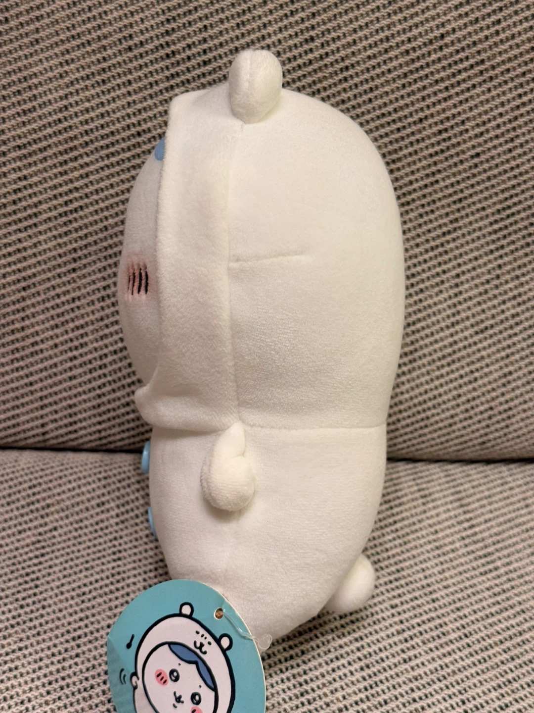ちいかわ ナガノのくま ぬいぐるみS ハチワレの写真3枚目